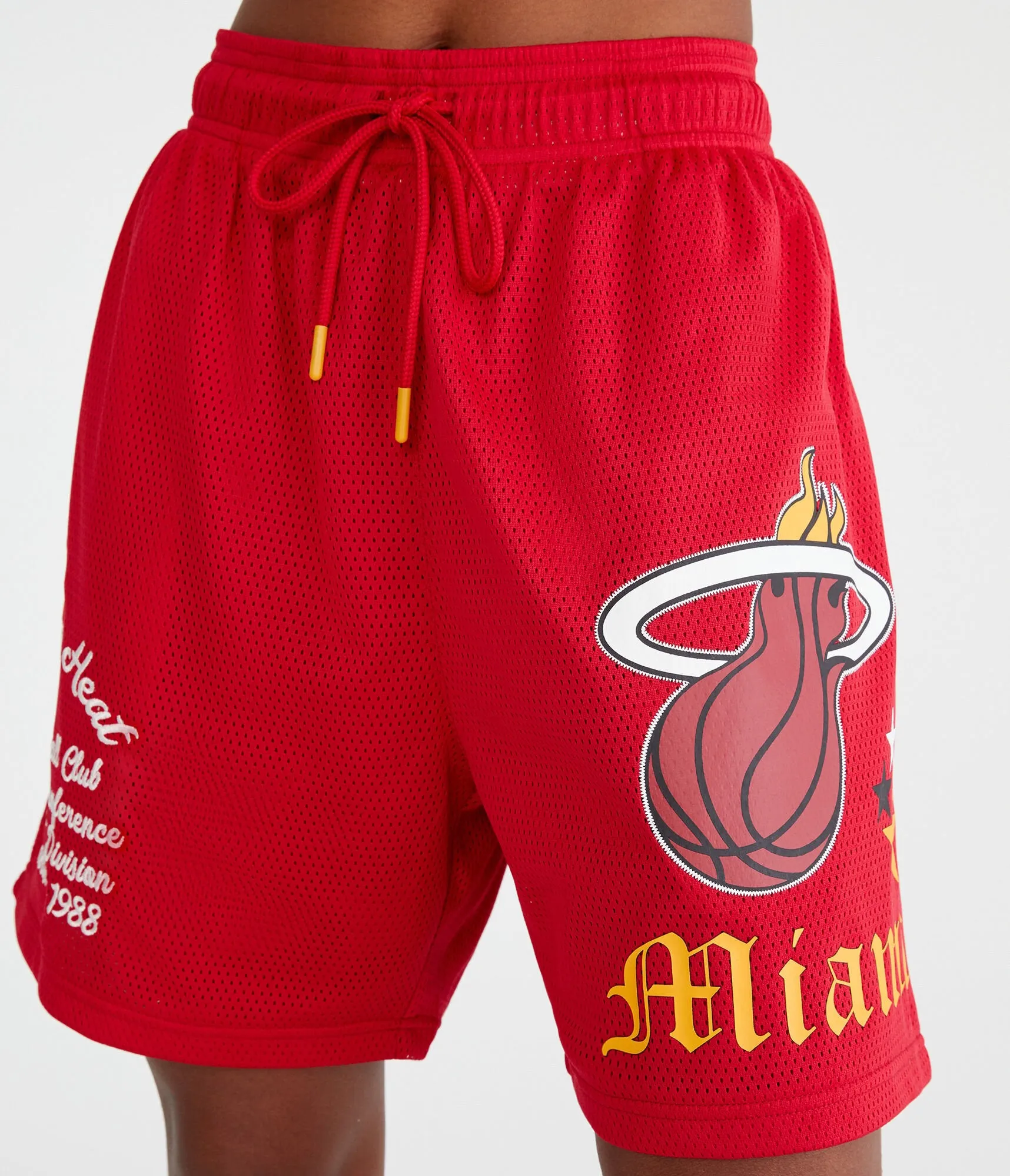 Aeropostale Miami Heat Mesh Shorts 6"