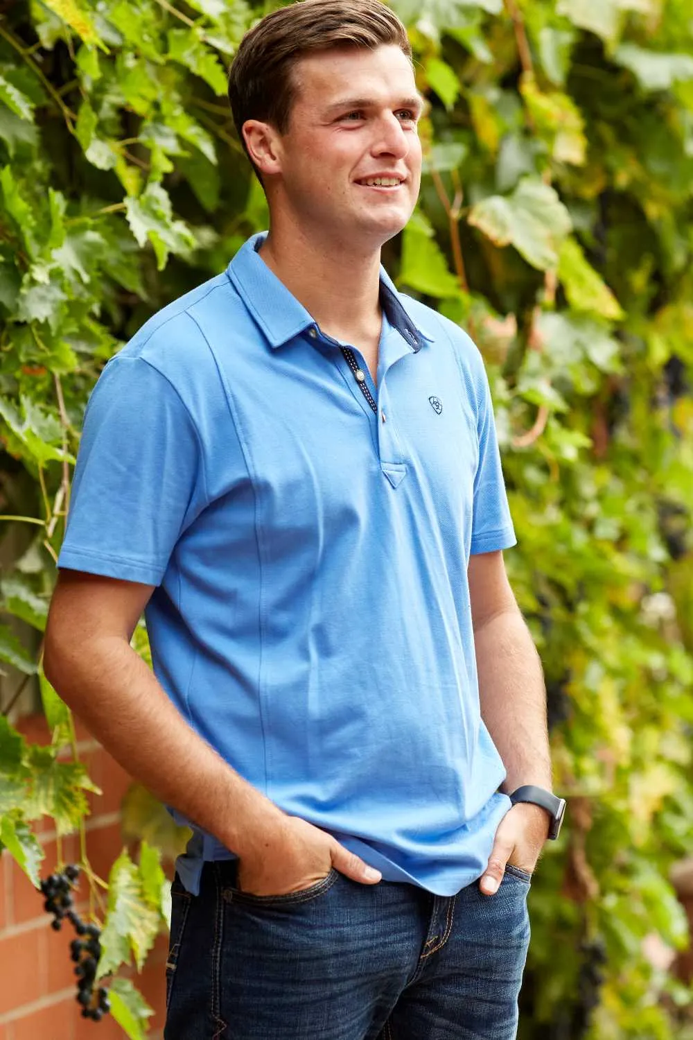 Ariat Mens Medal Polo Shirt