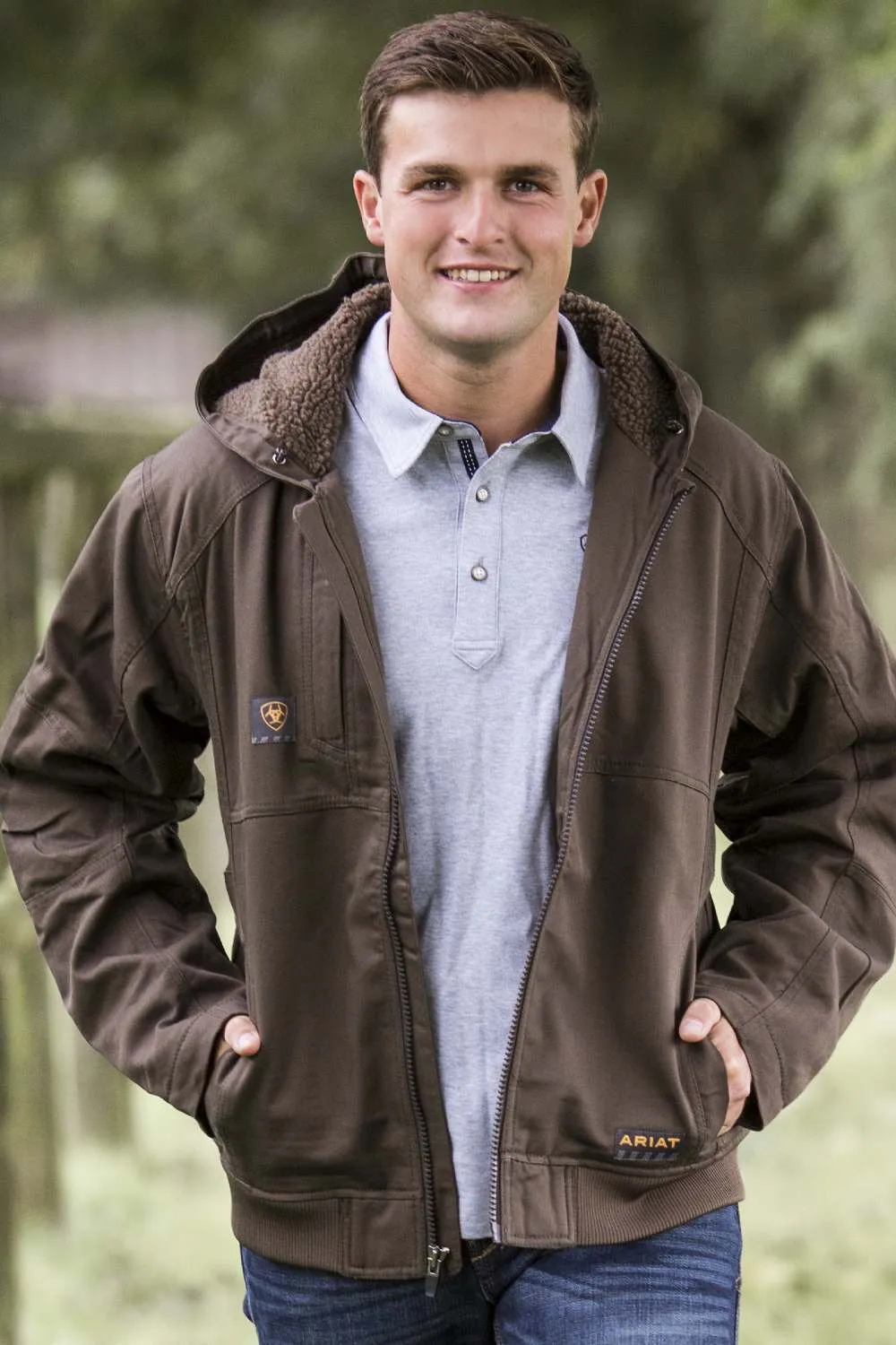 Ariat Mens Medal Polo Shirt