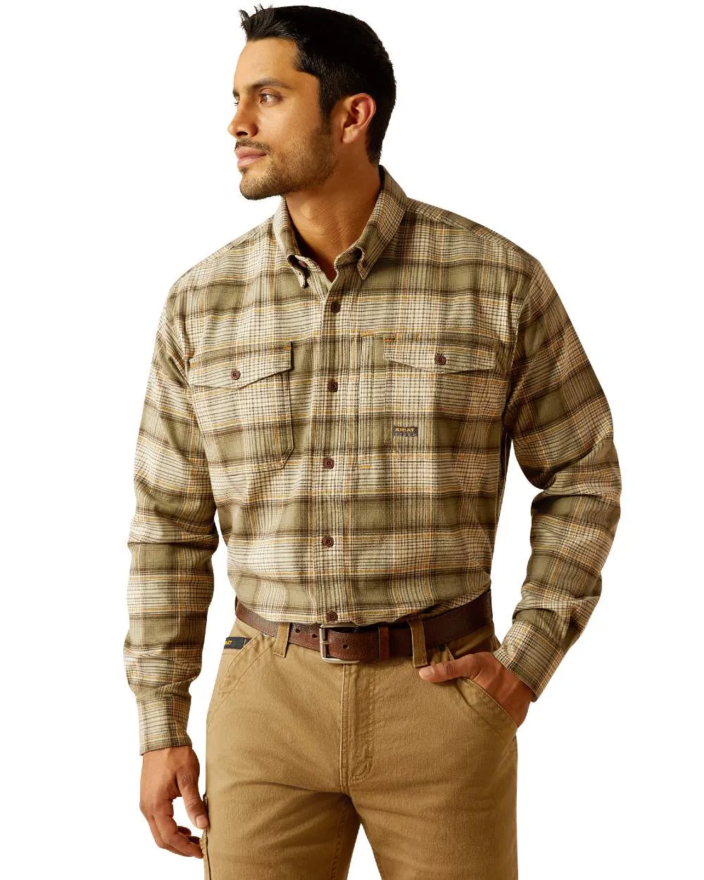 Ariat Rebar Flannel Durastretch Work Shirt