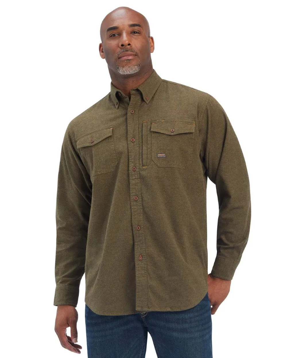 Ariat Rebar Flannel Durastretch Work Shirt