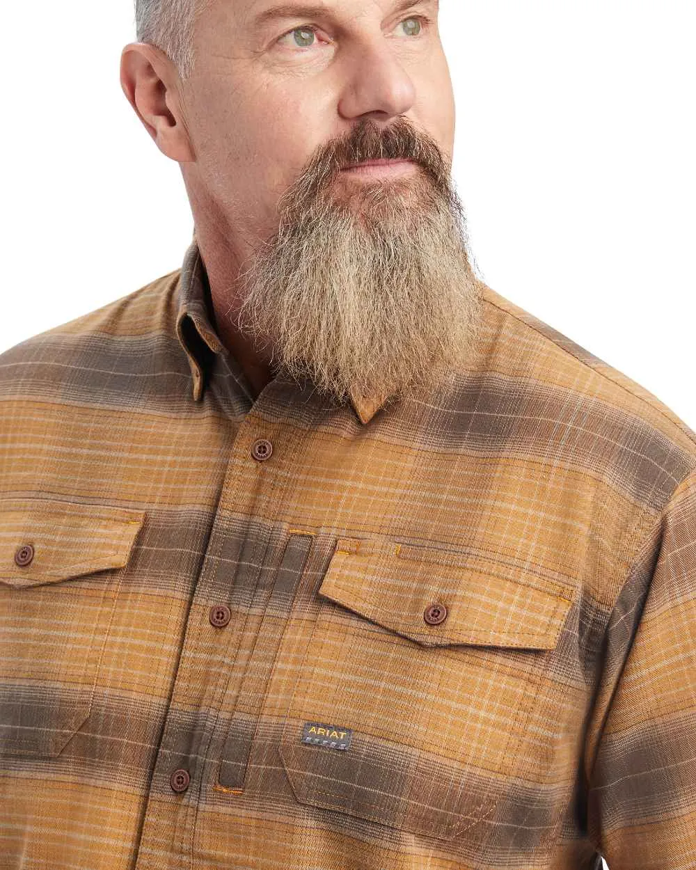 Ariat Rebar Flannel Durastretch Work Shirt