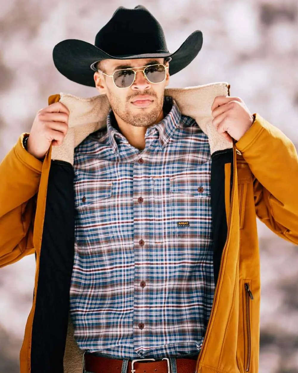 Ariat Rebar Flannel Durastretch Work Shirt