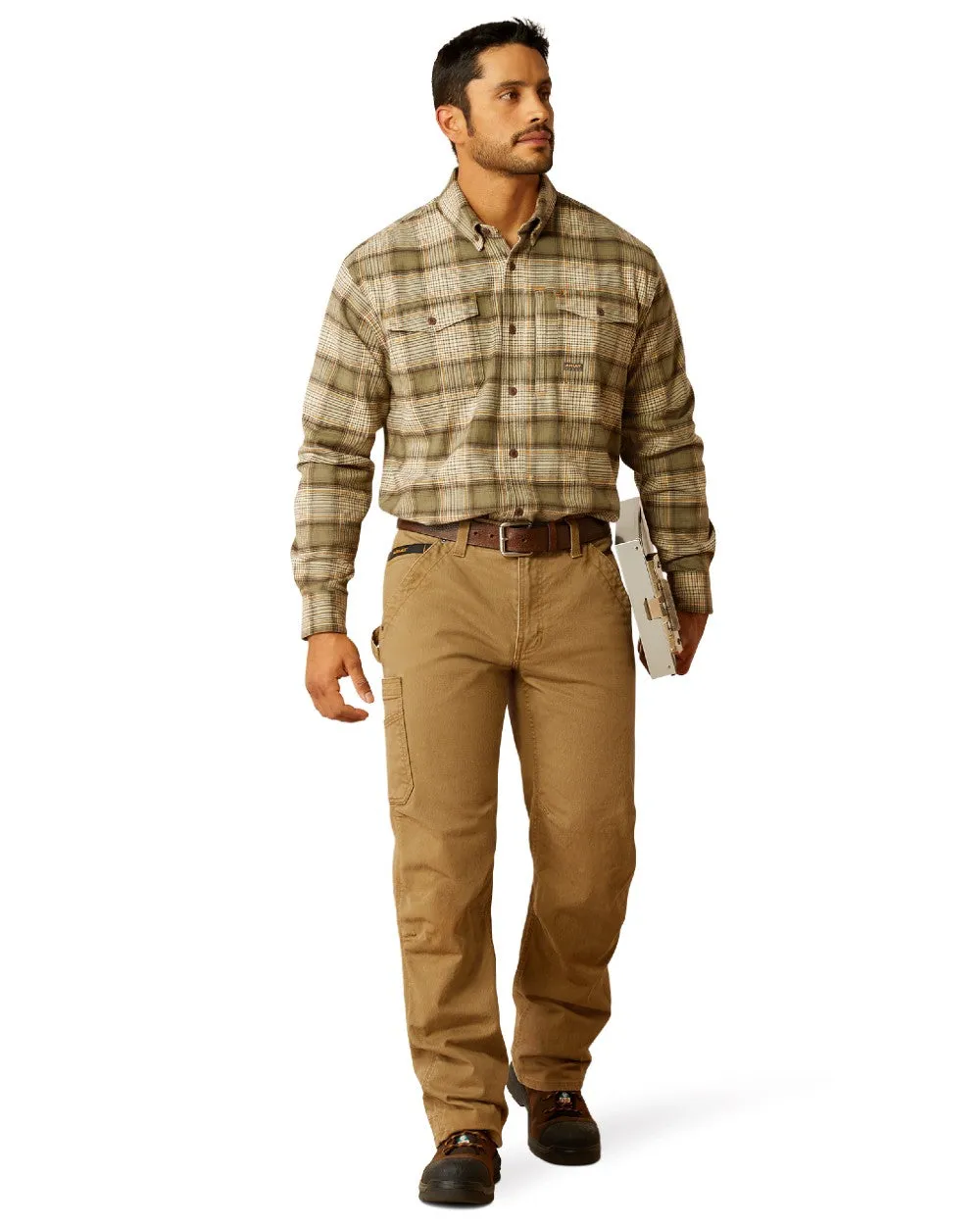 Ariat Rebar Flannel Durastretch Work Shirt