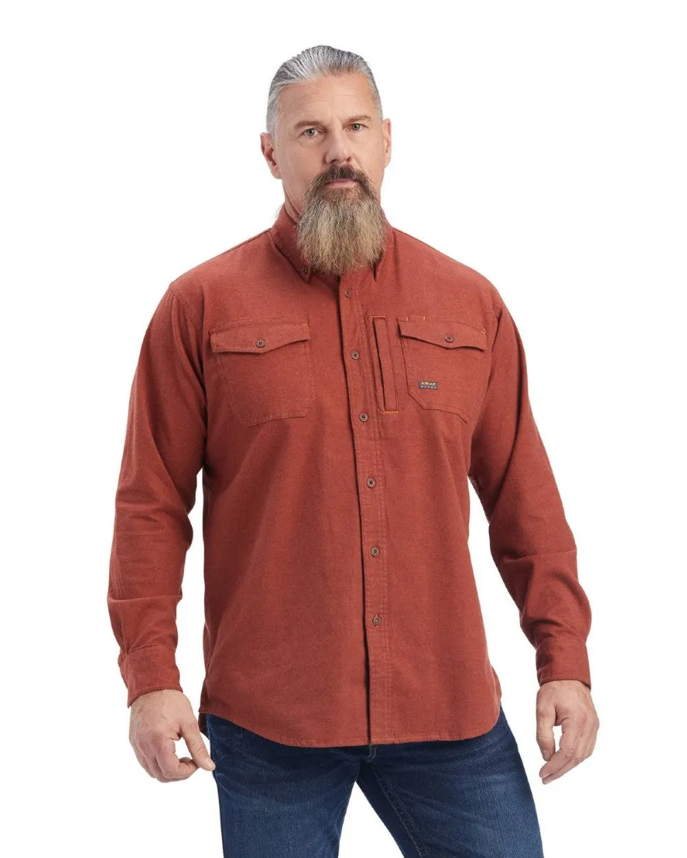 Ariat Rebar Flannel Durastretch Work Shirt