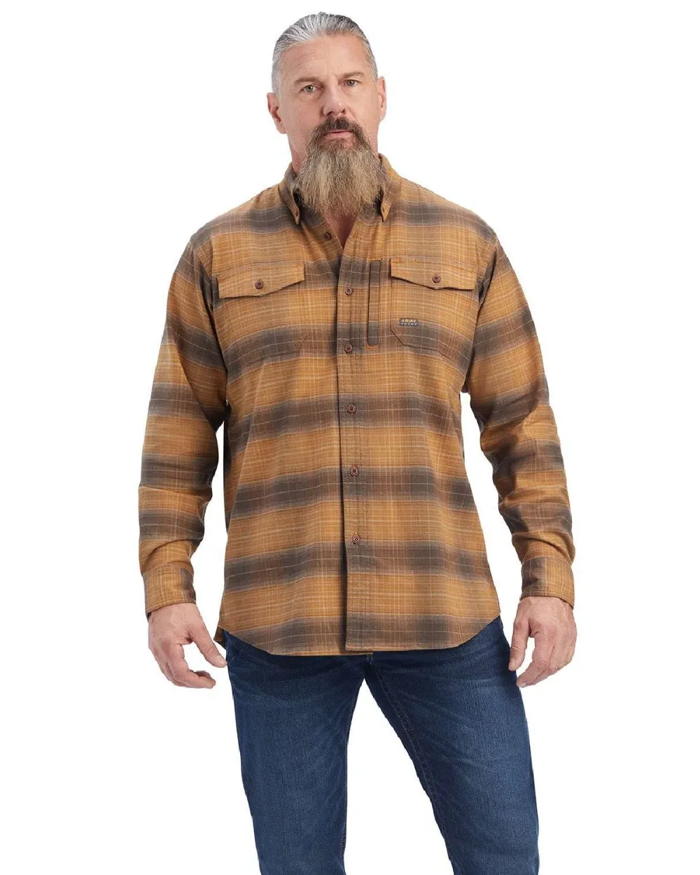 Ariat Rebar Flannel Durastretch Work Shirt