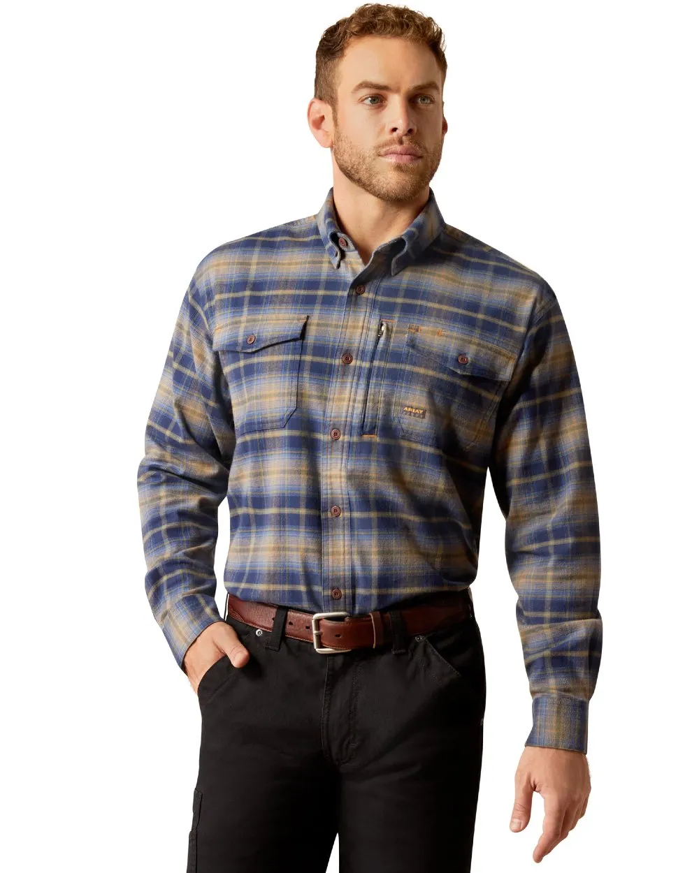 Ariat Rebar Flannel Durastretch Work Shirt