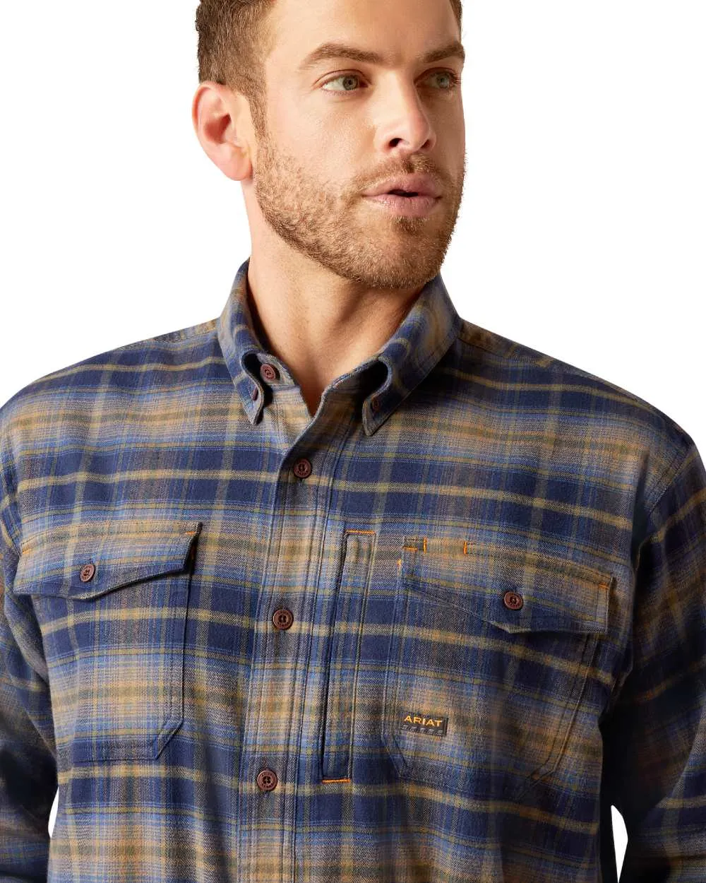 Ariat Rebar Flannel Durastretch Work Shirt
