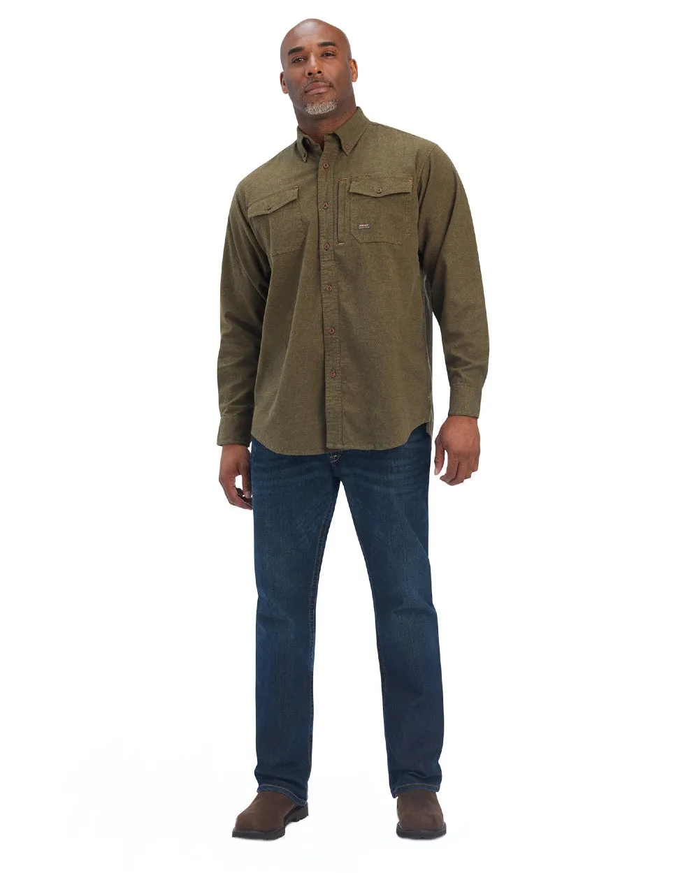 Ariat Rebar Flannel Durastretch Work Shirt