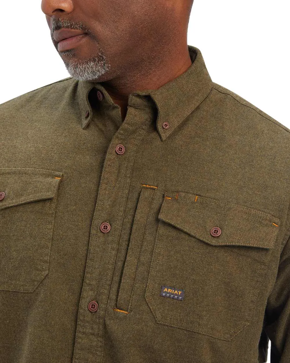 Ariat Rebar Flannel Durastretch Work Shirt