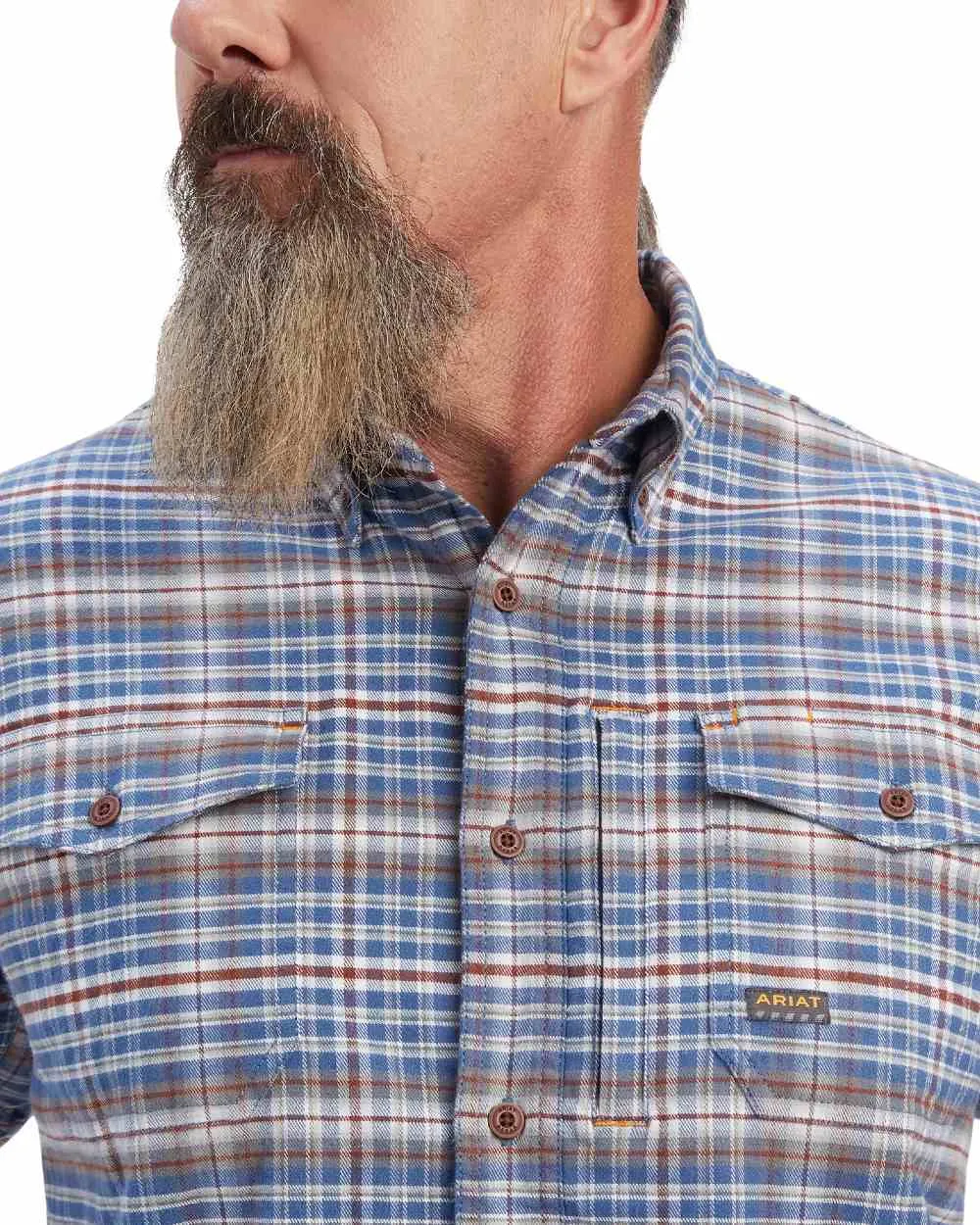 Ariat Rebar Flannel Durastretch Work Shirt