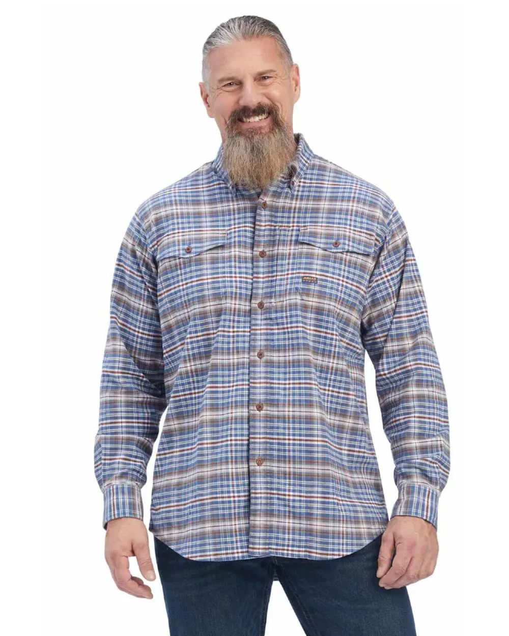 Ariat Rebar Flannel Durastretch Work Shirt
