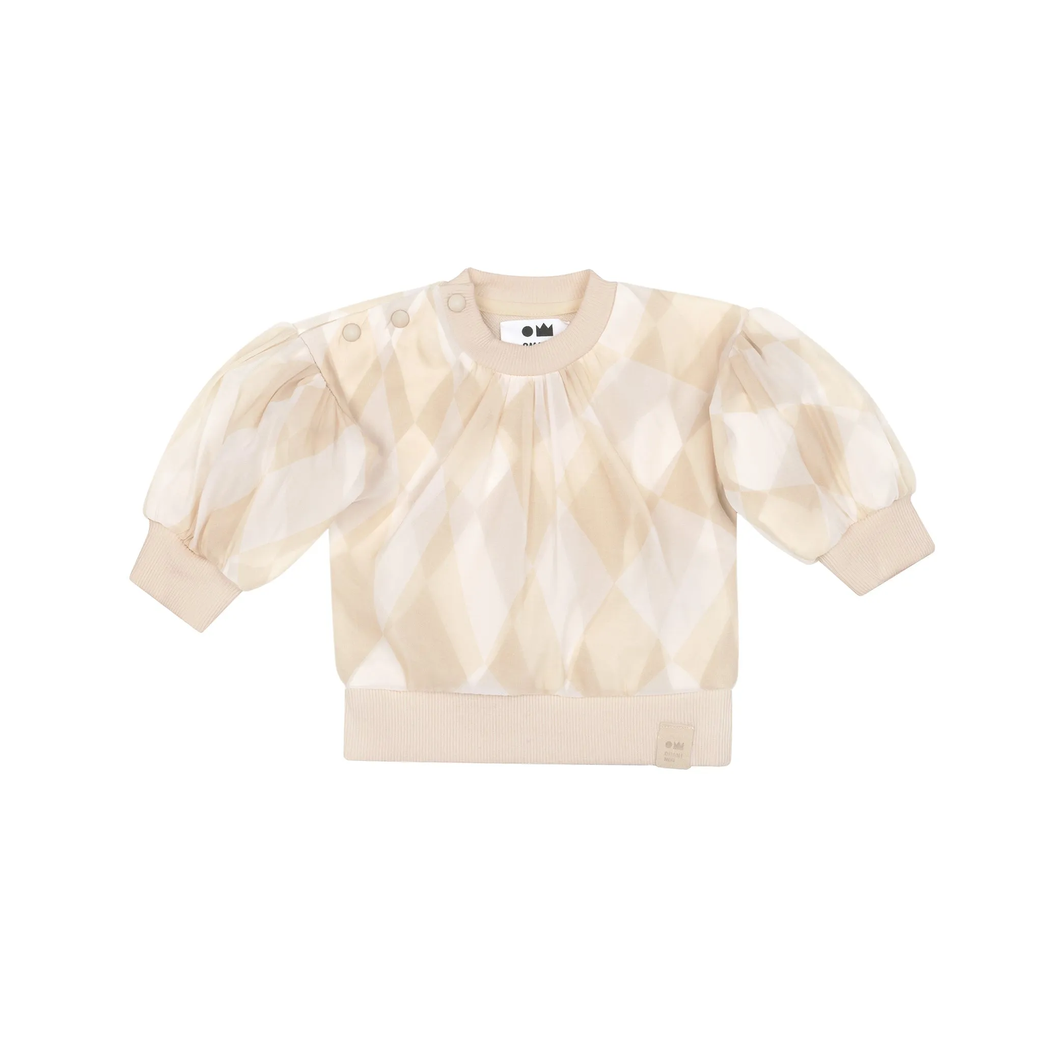Baby Tulle & Terry Sweatshirt