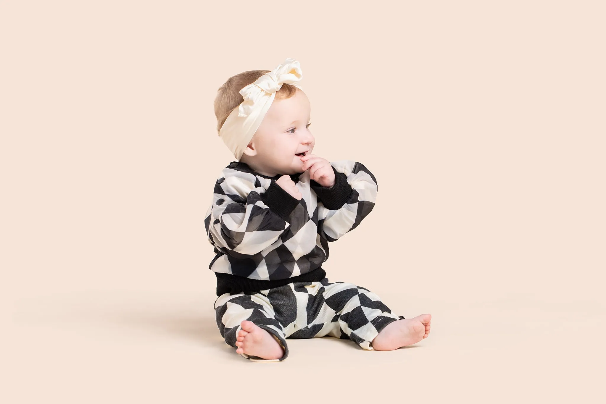 Baby Tulle & Terry Sweatshirt