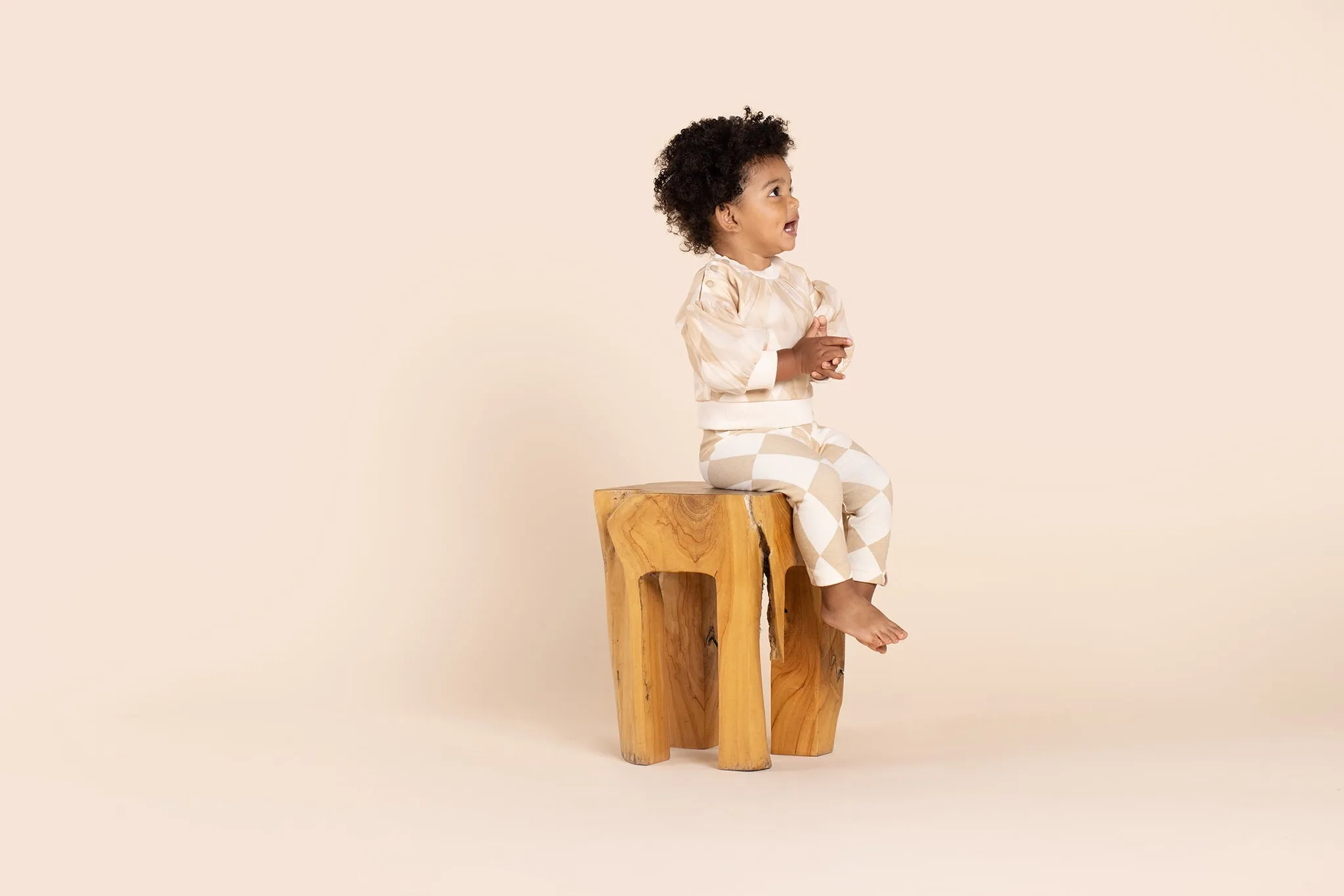 Baby Tulle & Terry Sweatshirt