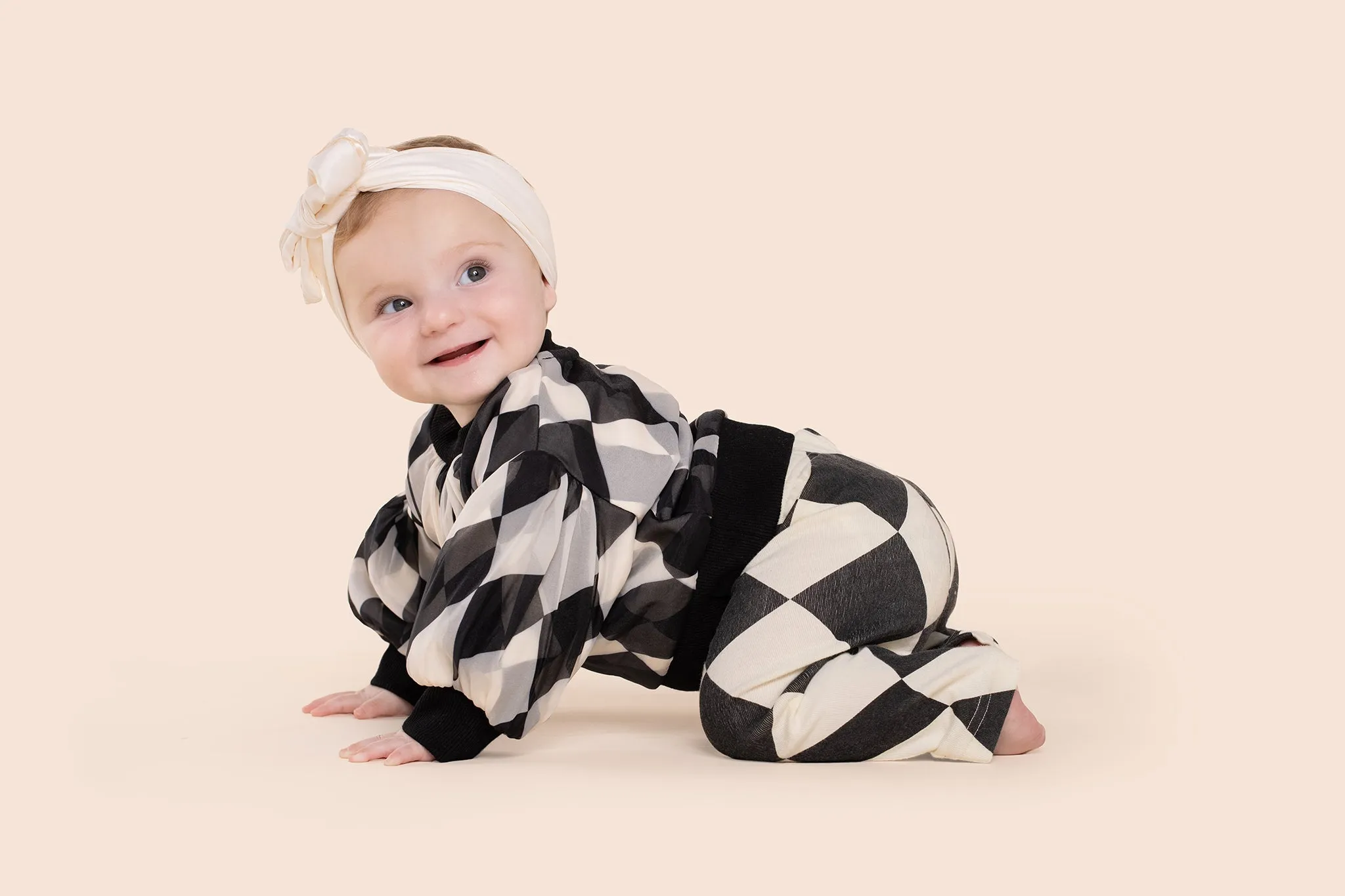 Baby Tulle & Terry Sweatshirt