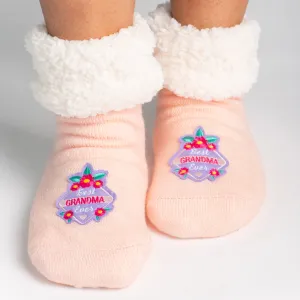 Best Grandma Ever - Original Size Pudus Slipper Socks