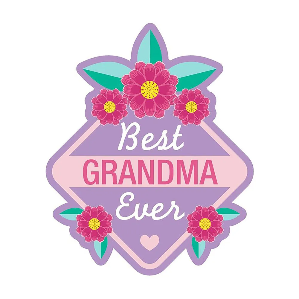 Best Grandma Ever - Original Size Pudus Slipper Socks