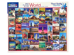 Best Places in the World 1000 piece puzzle