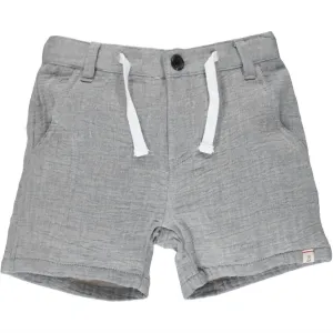 Boy's Crew Gauze Shorts In Grey