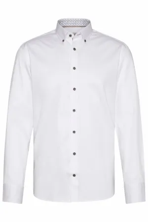 Bugatti 9350 LS Detail Shirt White