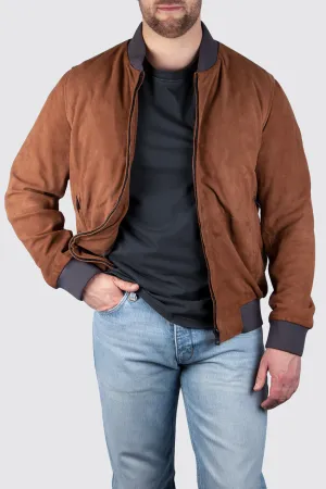 Bugatti Leather Jacket  Cognac