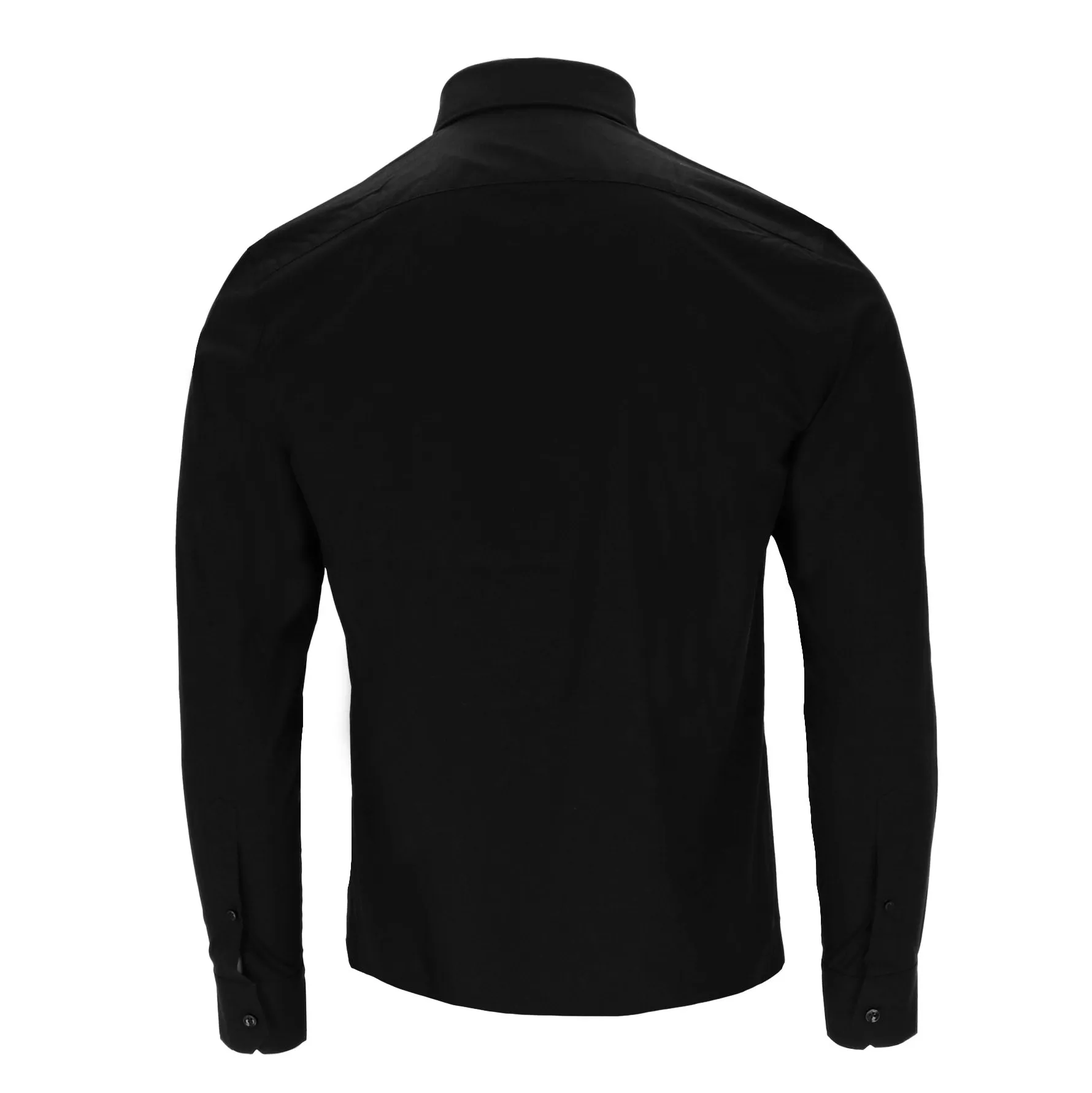 Cavalli Class Mens Black Dress Shirt