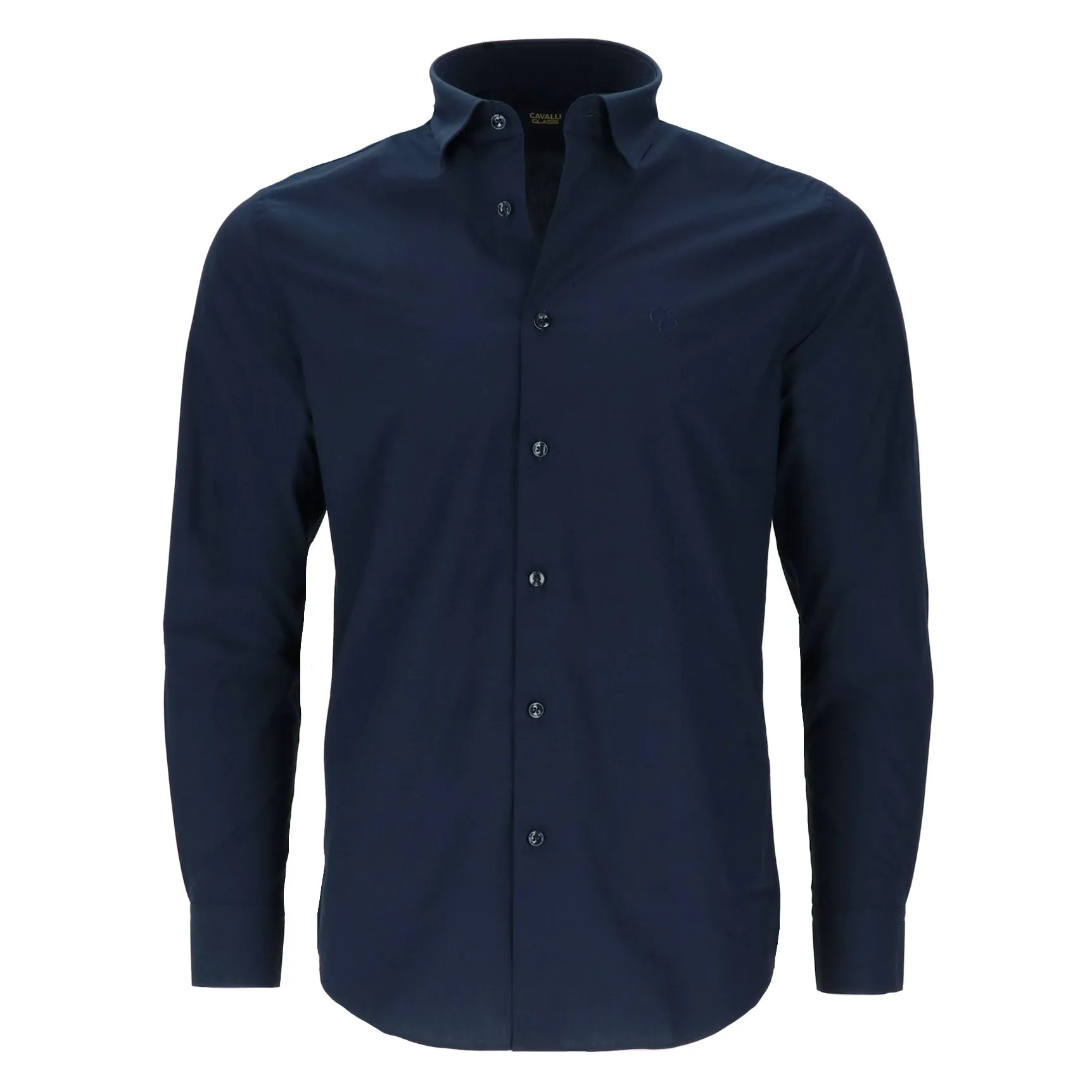 Cavalli Class Mens Navy Dresss Shirt