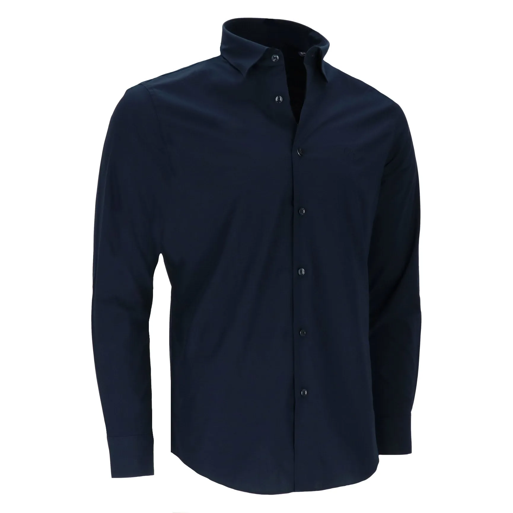 Cavalli Class Mens Navy Dresss Shirt