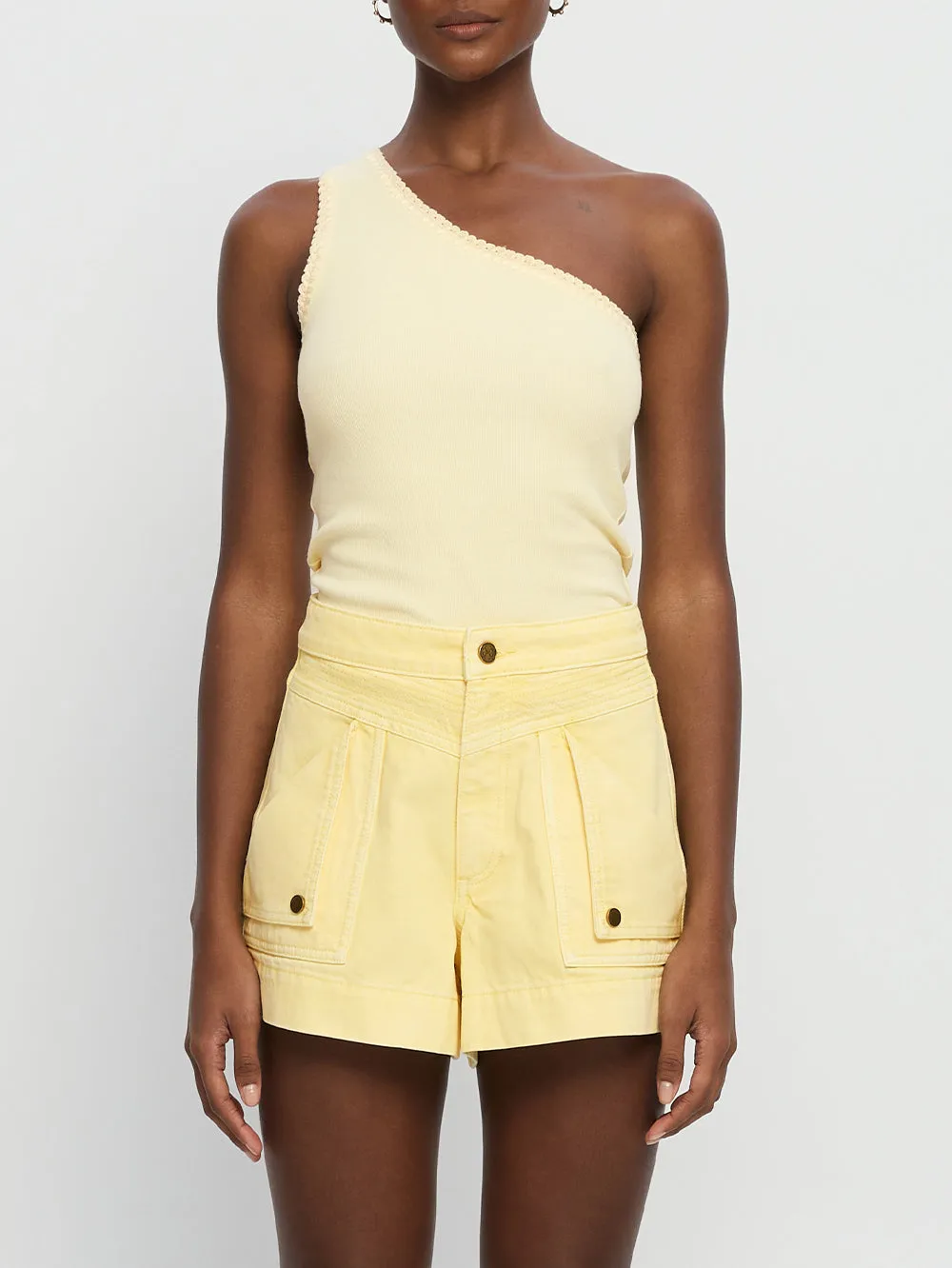 Celene Denim Short - Butter