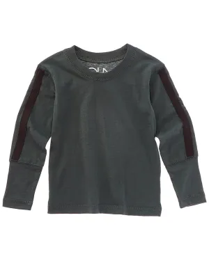 Chaser RPET Vintage Jersey Blocked Extended Cuff T-Shirt