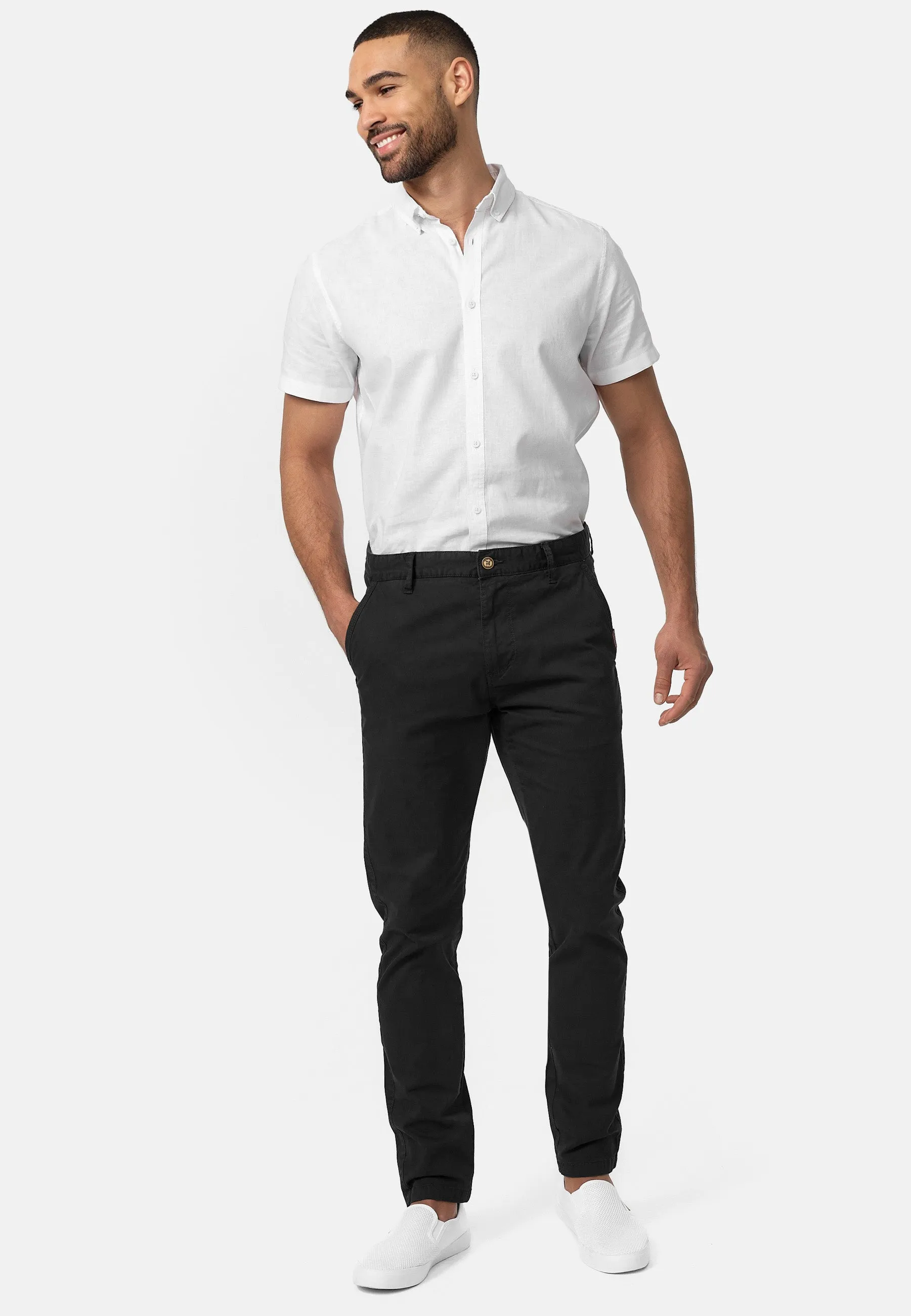 Chinohose Cherry