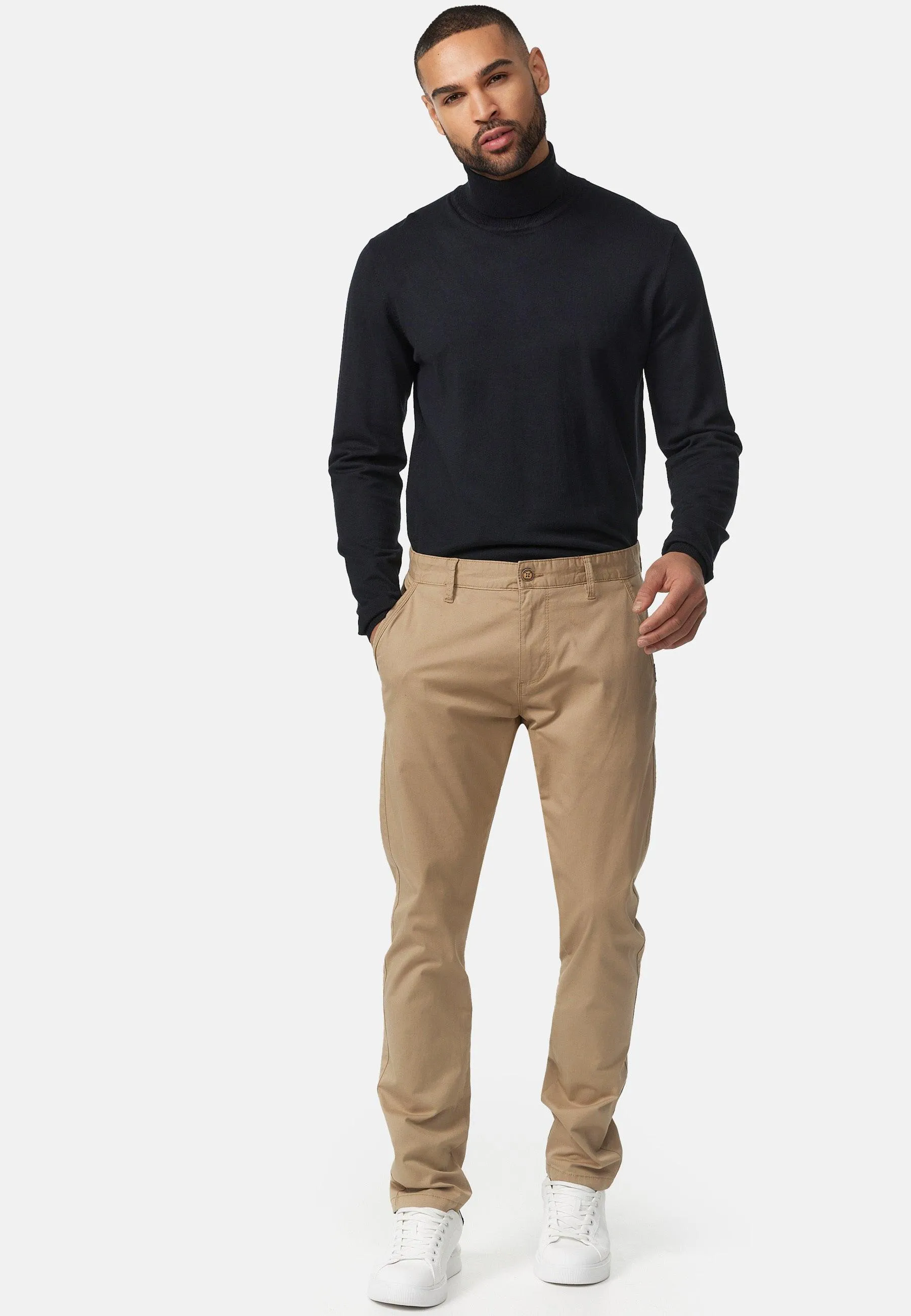 Chinohose Cherry