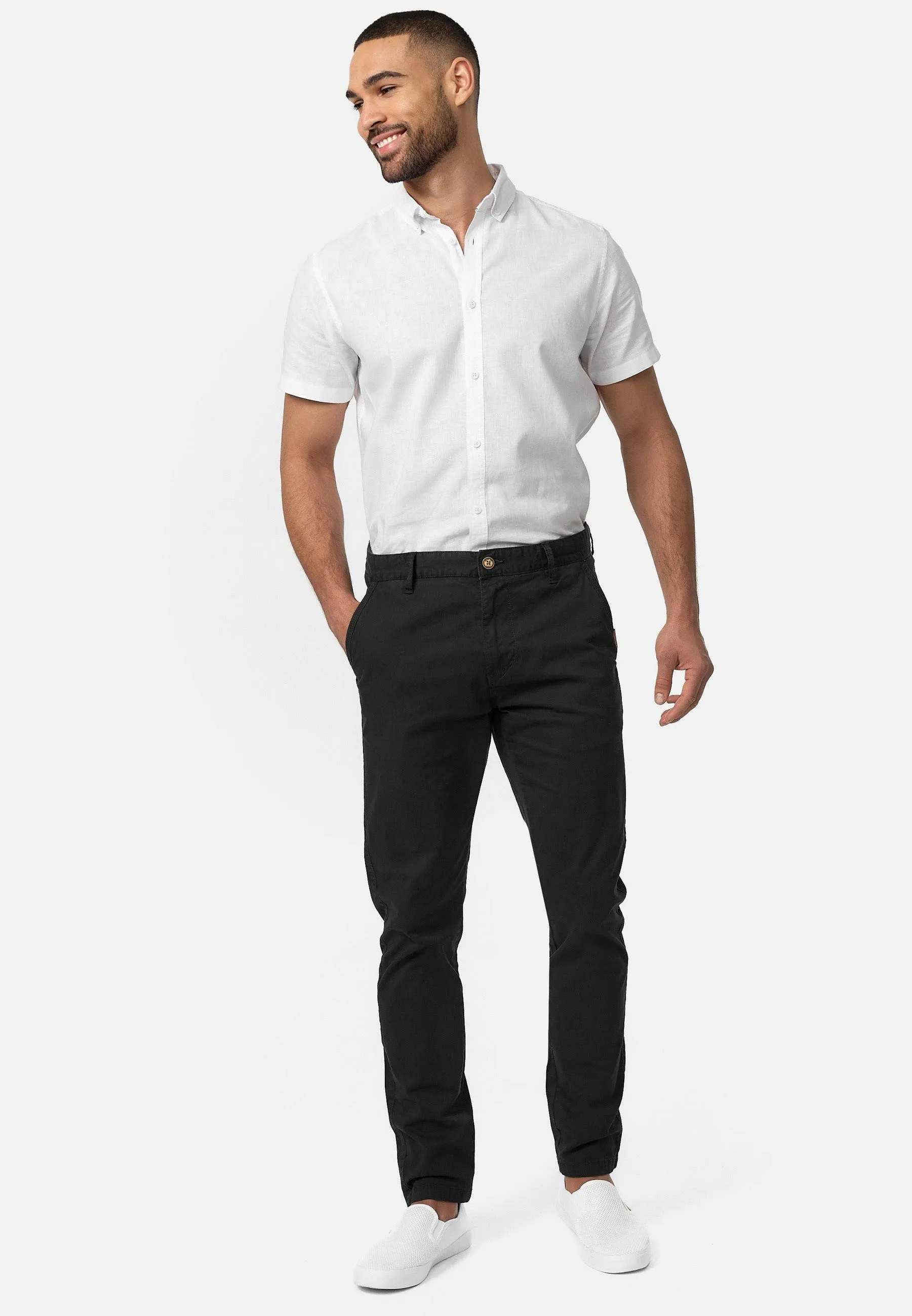 Chinohose Cherry