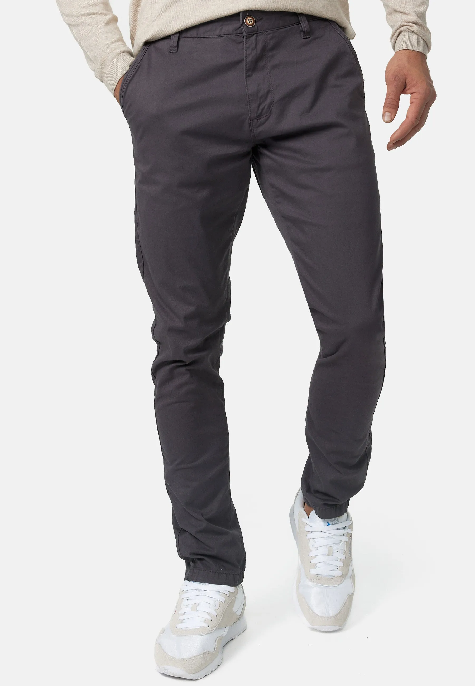 Chinohose Cherry