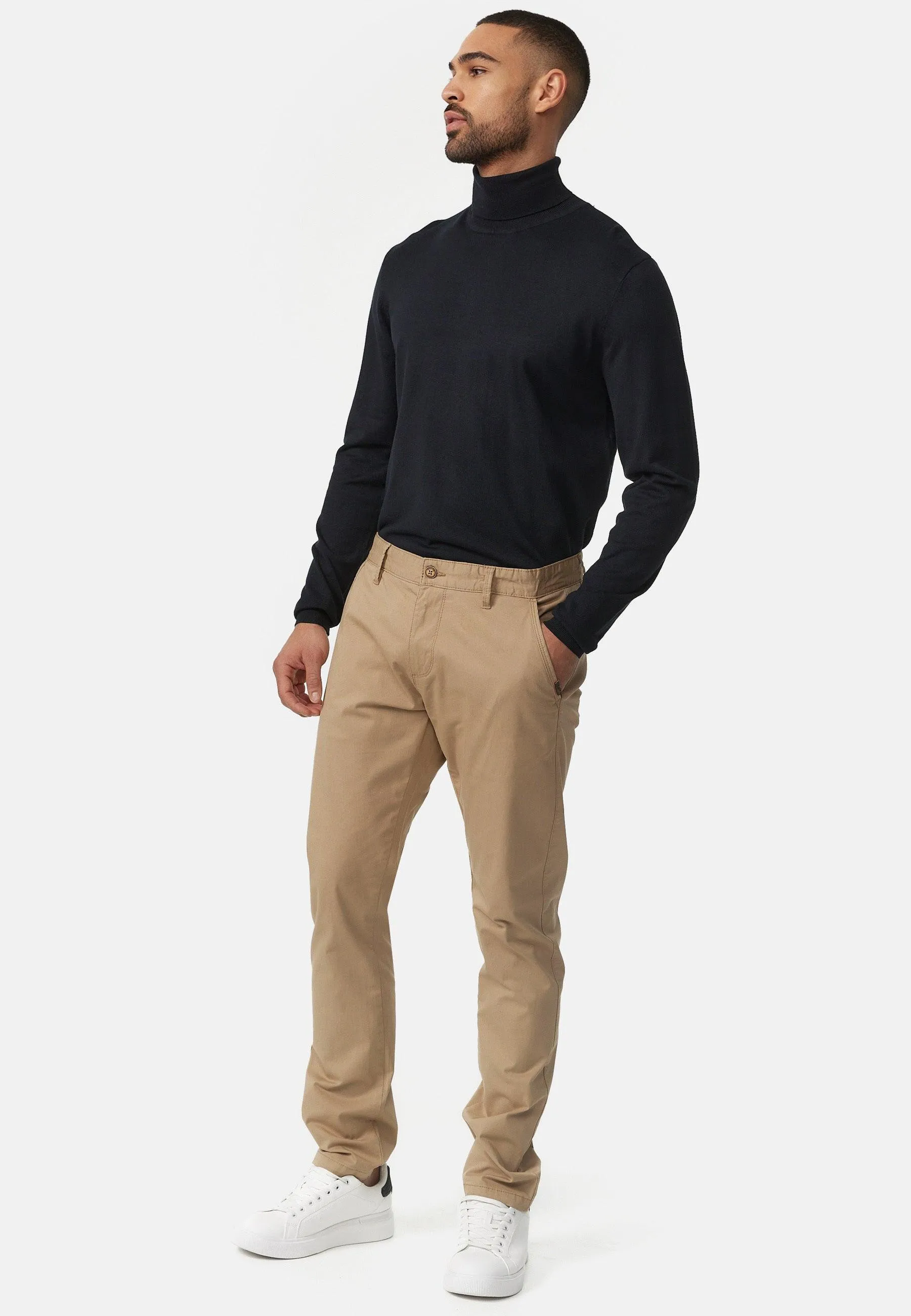 Chinohose Cherry