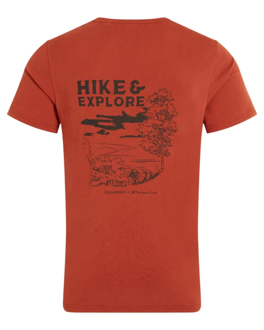 Craghoppers Mens National Trust Sabden Short Sleeved T-Shirt