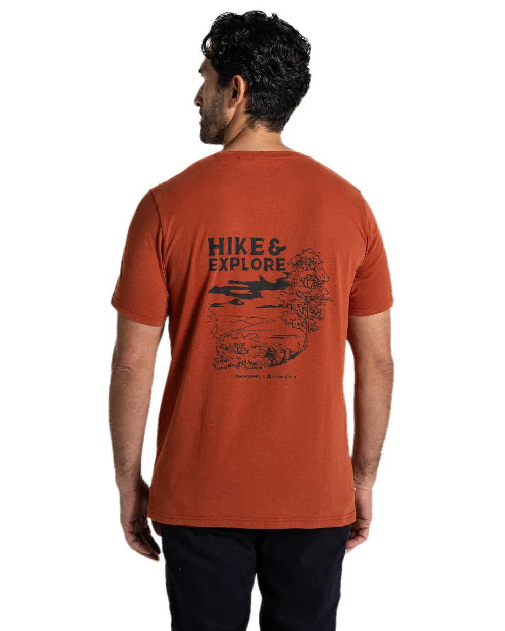 Craghoppers Mens National Trust Sabden Short Sleeved T-Shirt