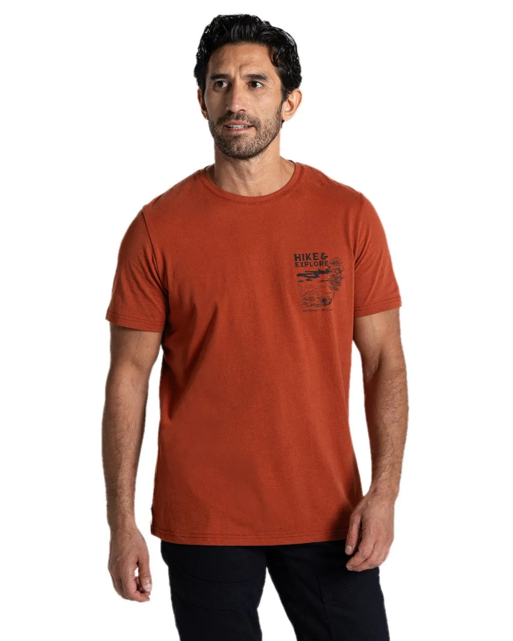Craghoppers Mens National Trust Sabden Short Sleeved T-Shirt