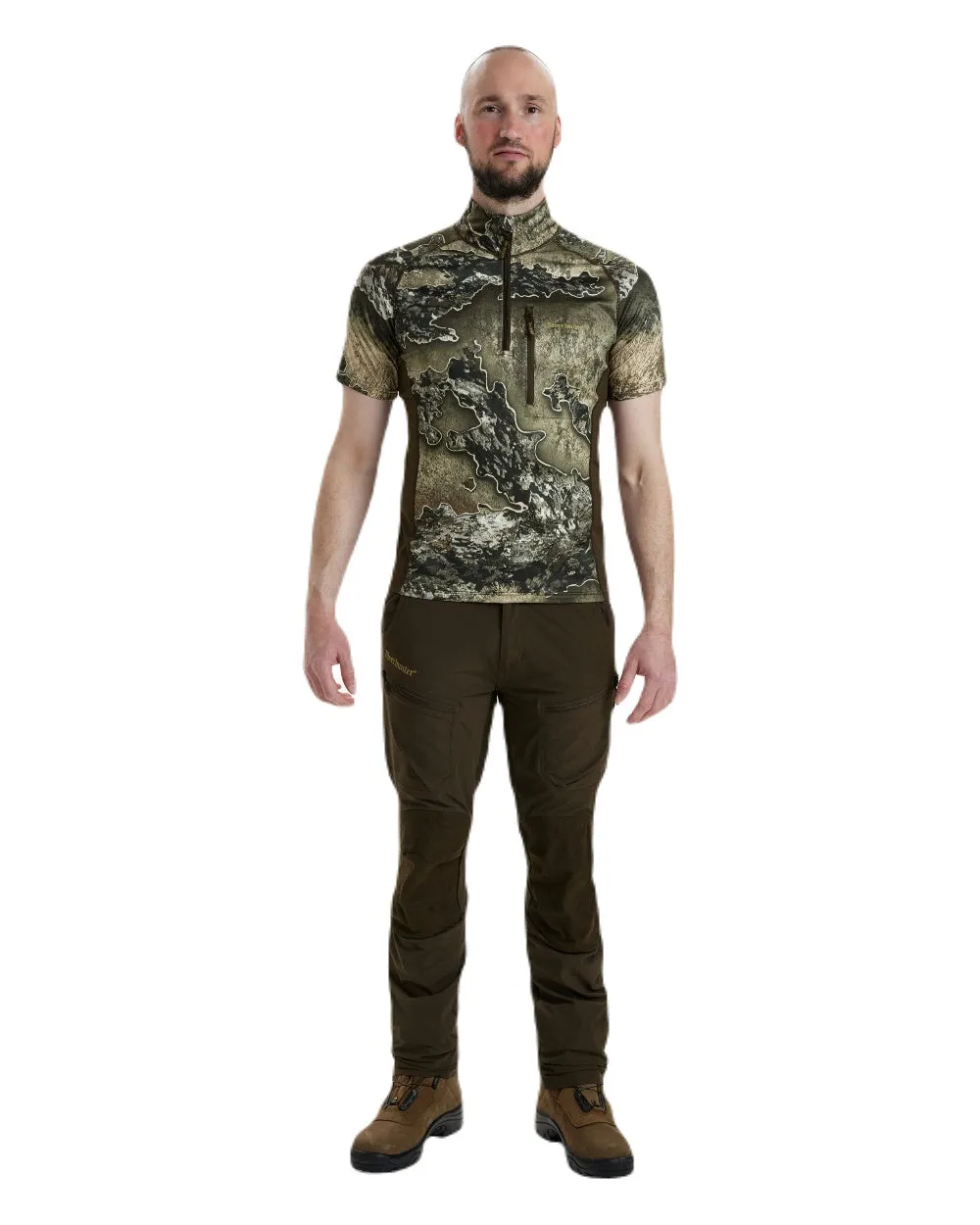 Deerhunter Excape Insulated T-Shirt with Zip-Neck