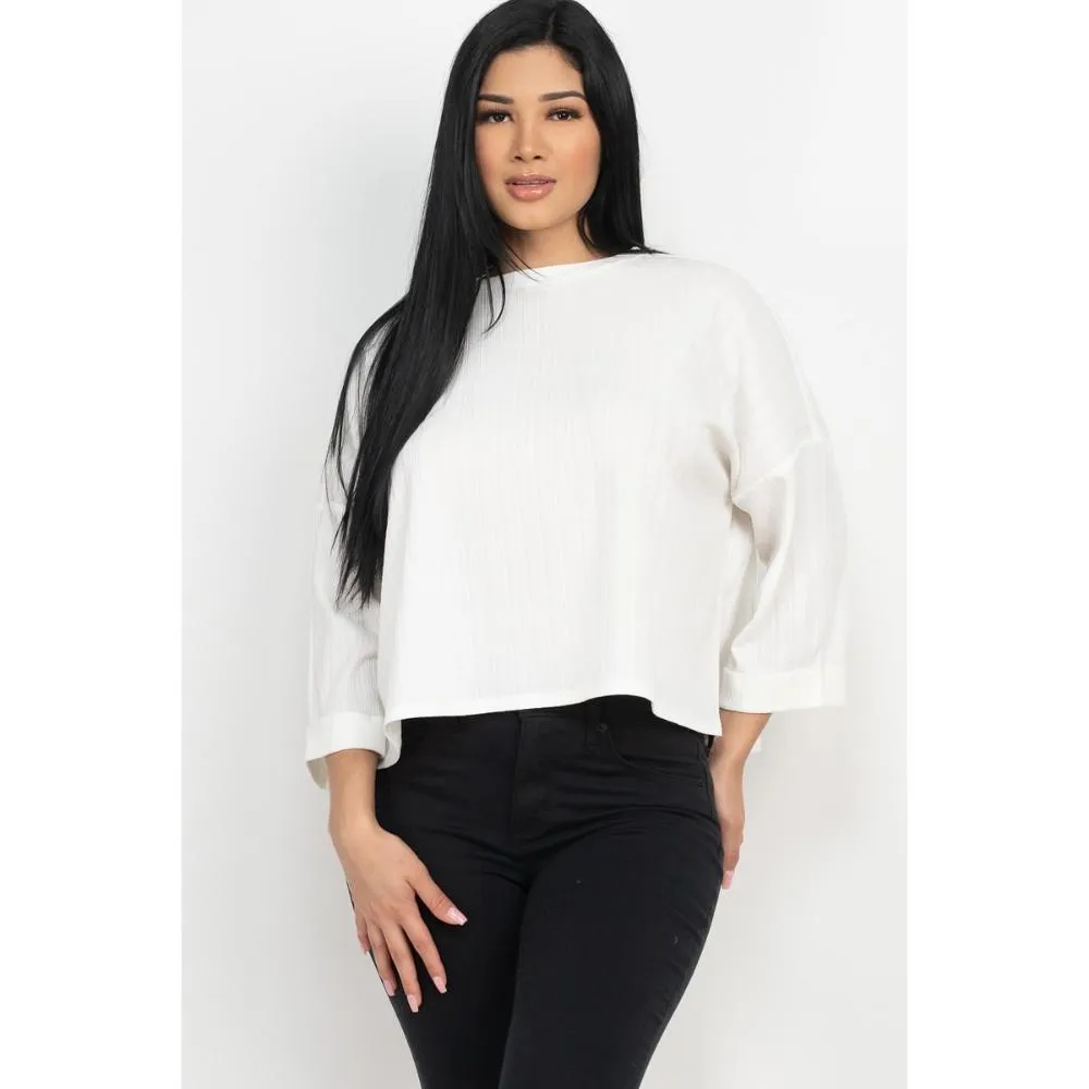 Drop Shoulder Top