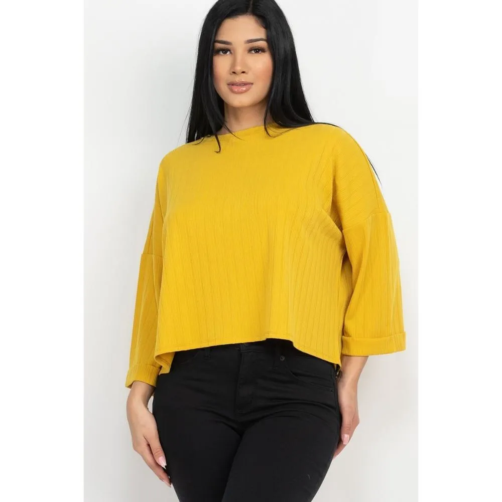 Drop Shoulder Top