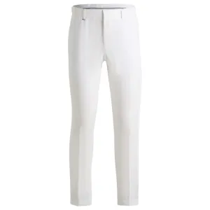 Formal trousers in linen canvas