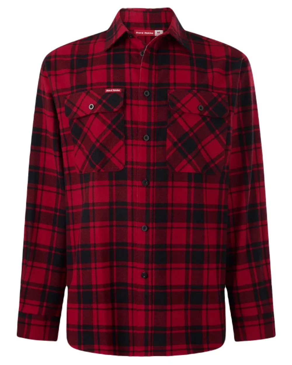 Hard Yakka Mens Lightweight Check Flannel Shirt