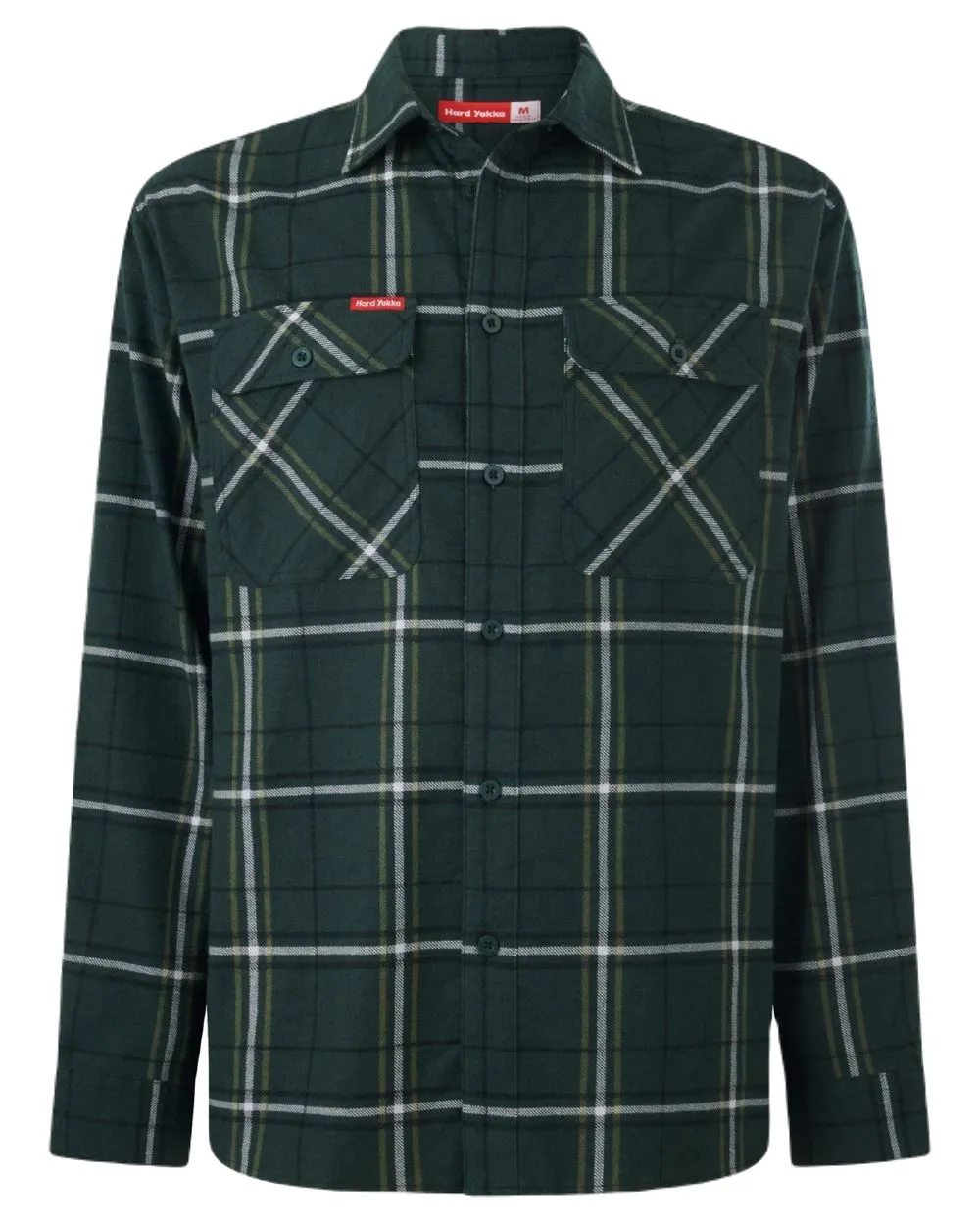 Hard Yakka Mens Lightweight Check Flannel Shirt