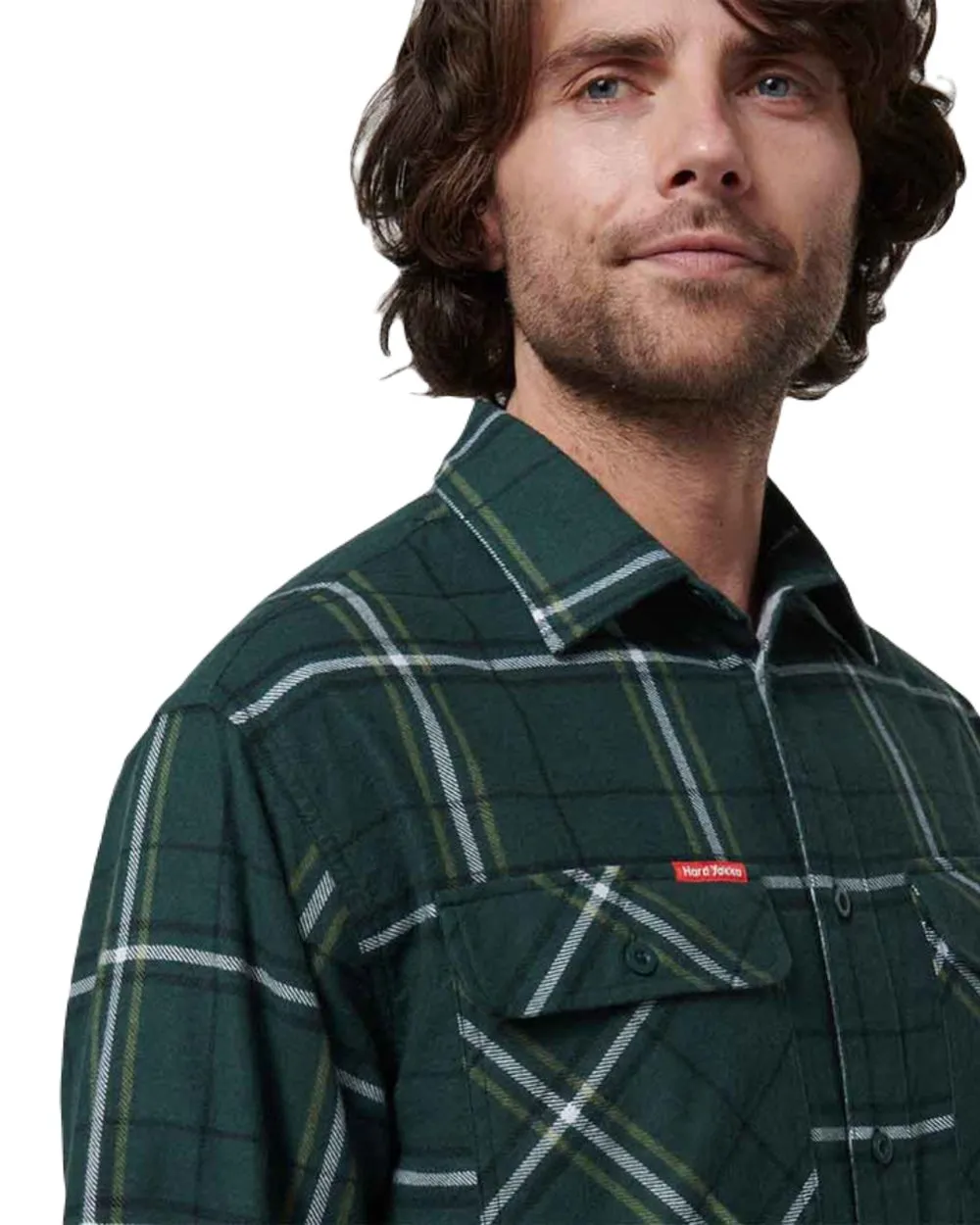 Hard Yakka Mens Lightweight Check Flannel Shirt