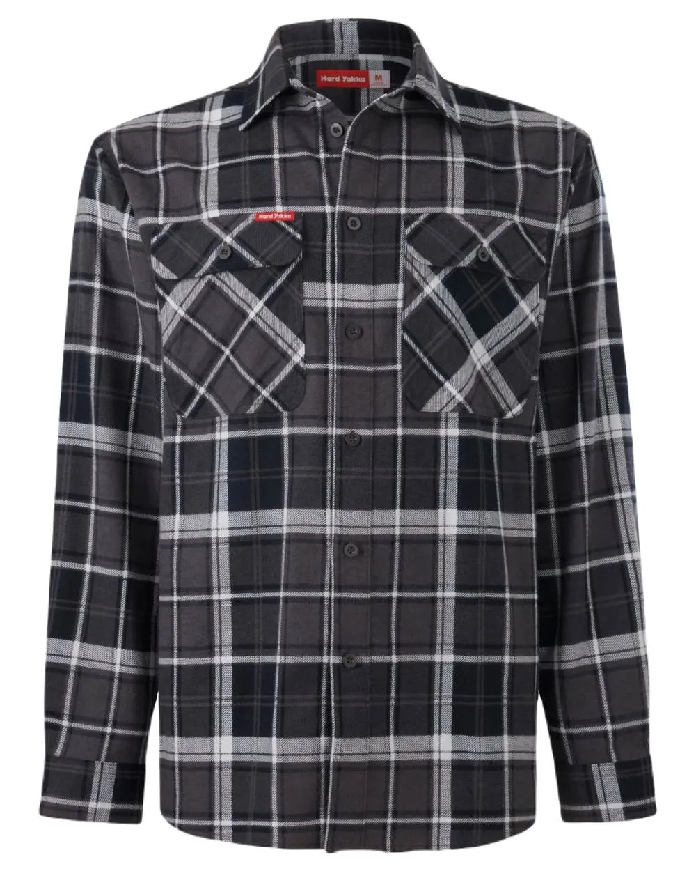 Hard Yakka Mens Lightweight Check Flannel Shirt