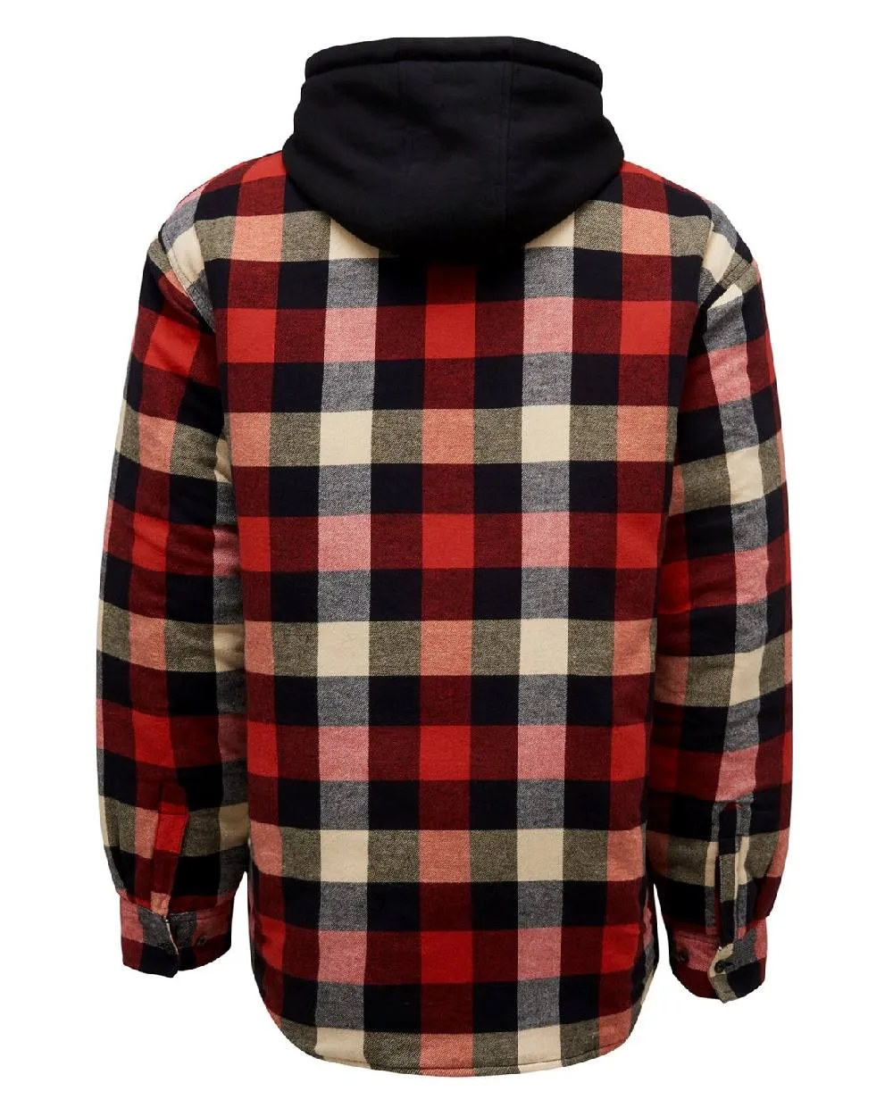Hard Yakka Mens Quilted Flannel Shacket