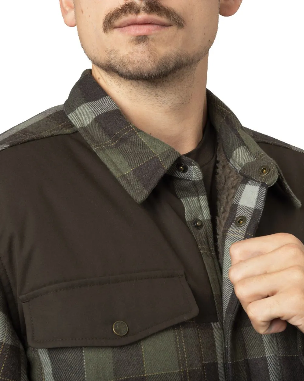Harkila Asmund Insulated Wool Shirt Jacket