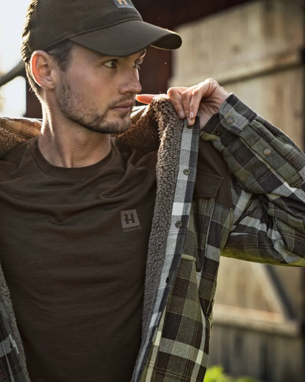 Harkila Asmund Insulated Wool Shirt Jacket